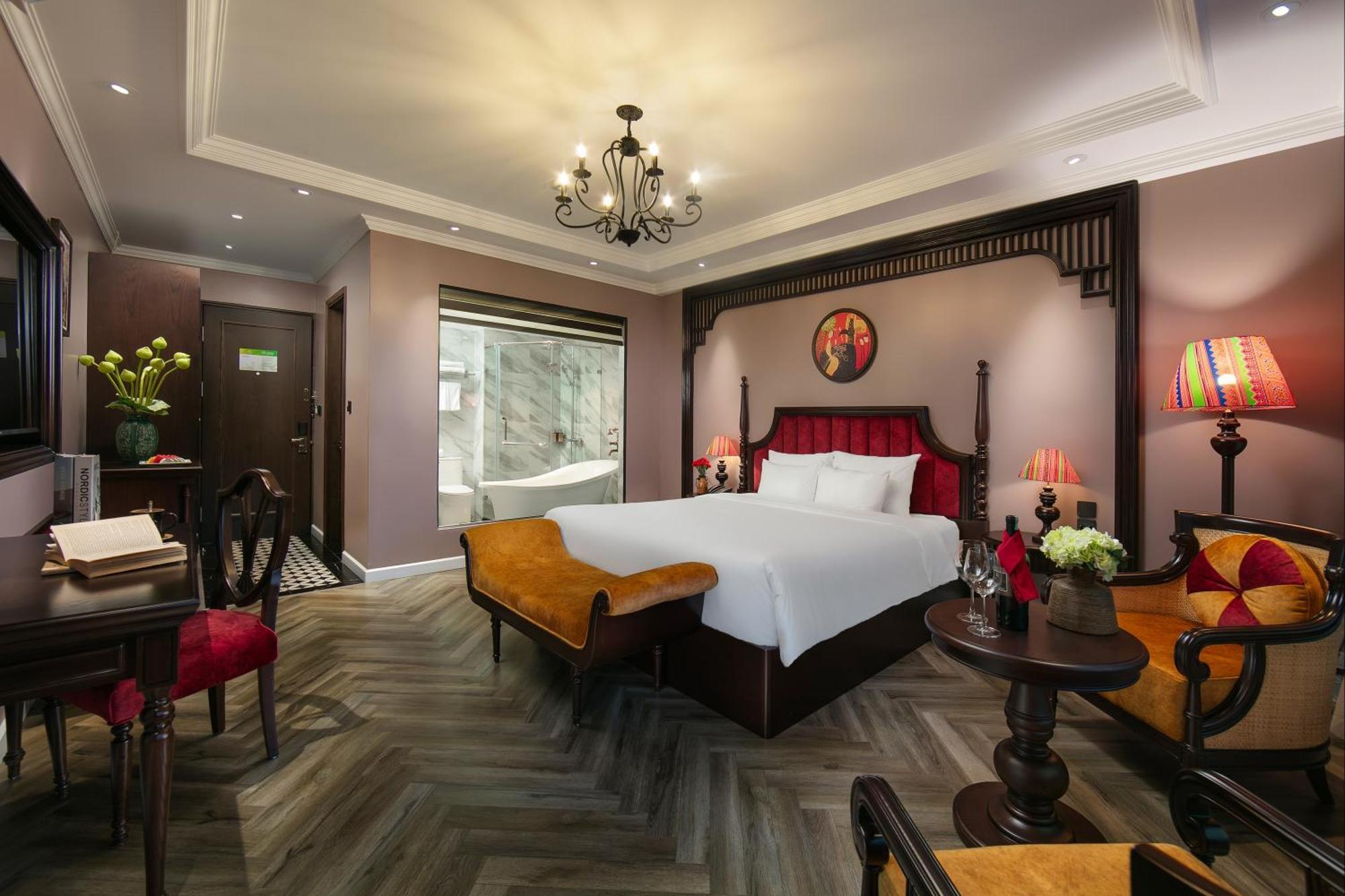 Acoustic Premium Hotel & Spa Hanoi Buitenkant foto