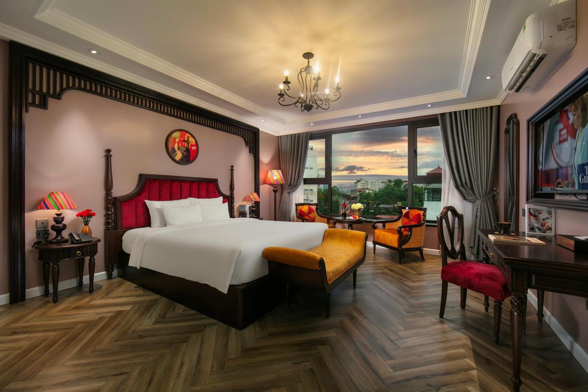 Acoustic Premium Hotel & Spa Hanoi Buitenkant foto