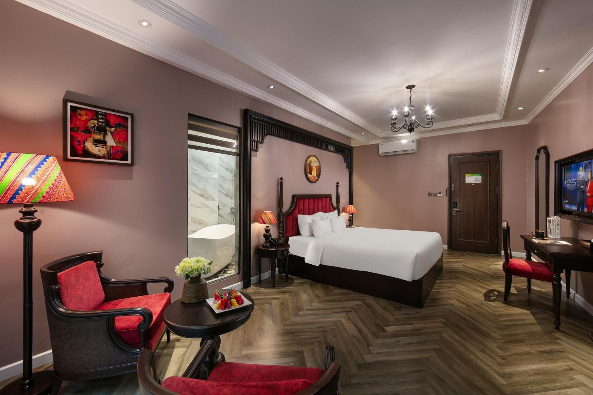 Acoustic Premium Hotel & Spa Hanoi Buitenkant foto